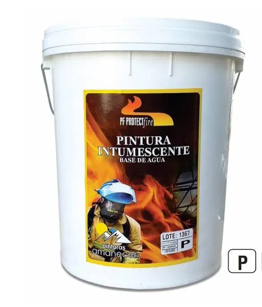 pintura intumescente base de agua pintura amanecer