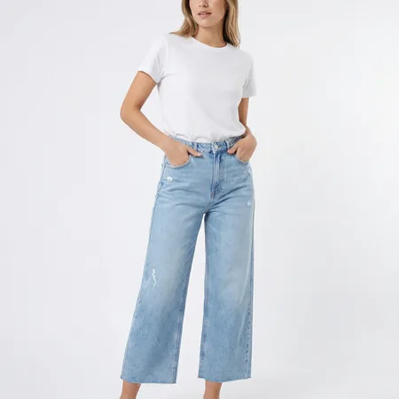 Ver imagen 2 de Jeans Wide Leg - Light Blue